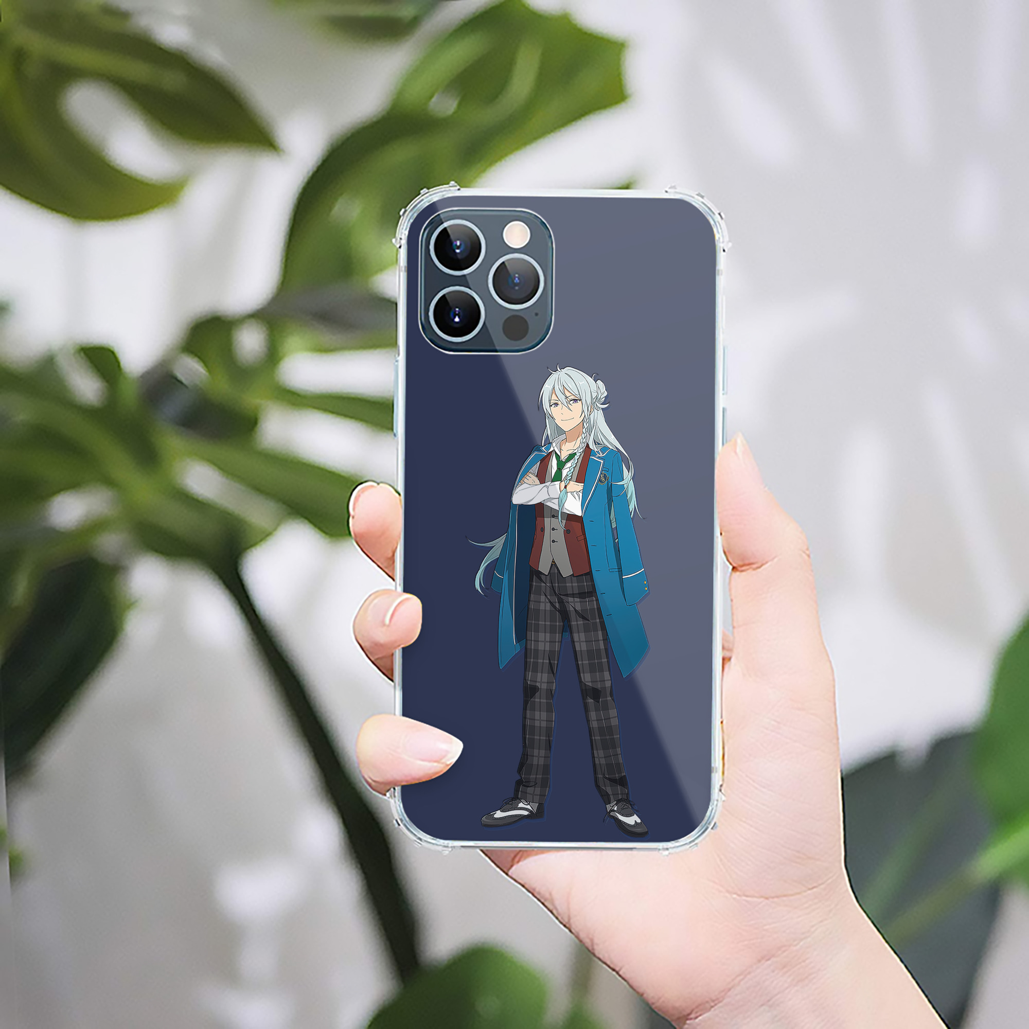 （画像用） あんさんぶるスターズ! Ensemble Stars 【iPhone 12シリーズ対応】透明スマホケース（クリアソフトケース）